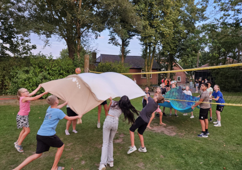 Brugklasleerlingen Groevenbeek Putten starten het nieuwe schooljaar met introductiekamp!