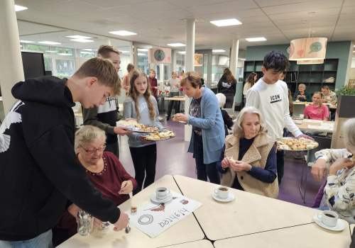 High Tea voor grootouders van leerlingen leerjaar 2 Groevenbeek Putten