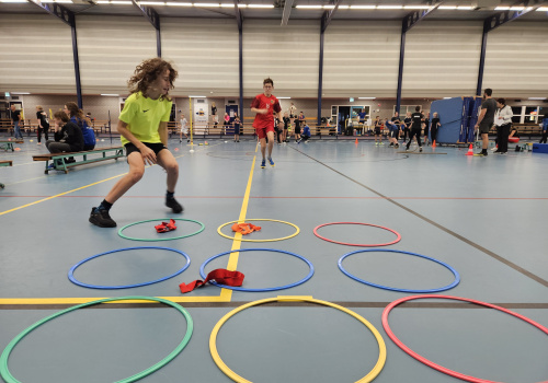 Binnensportdag leerjaar 1 en 2 Groevenbeek Putten