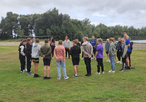 Mooie introductieweek voor de brugklasleerlingen van Groevenbeek Putten