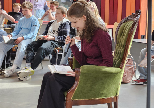 Voorleeswedstrijd Groevenbeek Putten leerjaar 2