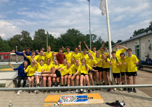 Leerlingen tonen hun sportieve kant tijdens de Olympic Moves