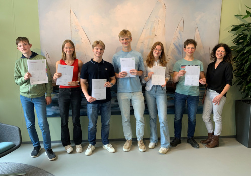 Herzlichen Glückwunsch zum Goethe-Zertifikat!