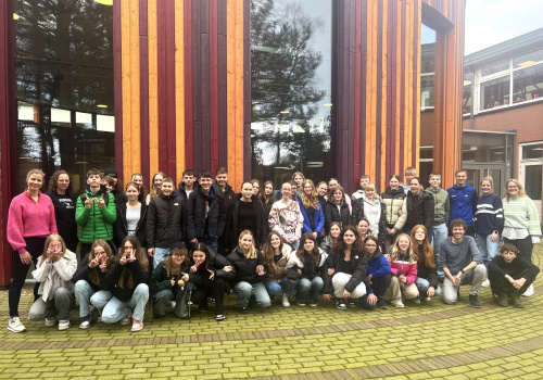 Vmbo Putten ontvangt tijdens de uitwisseling Duitse scholieren