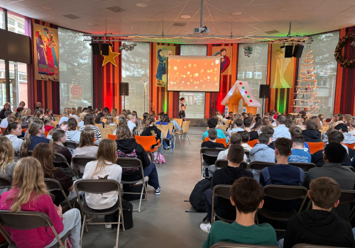 Kerstviering vmbo Groevenbeek Putten – Wat als…