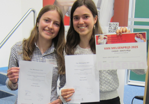 Fenna en Sifra winnen de Van Melsenprijs!