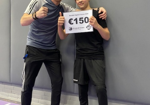€ 150,- voor Baseball Against Cancer