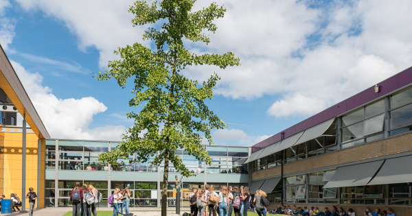 Groevenbeek is een groene school en lid van het netwerk van Eco-Schools.